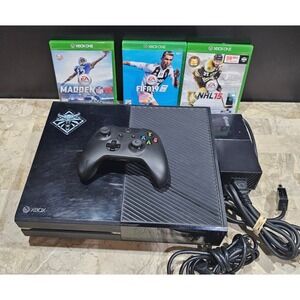 Microsoft Xbox One Console 500GB Black With Controller and 3 Games